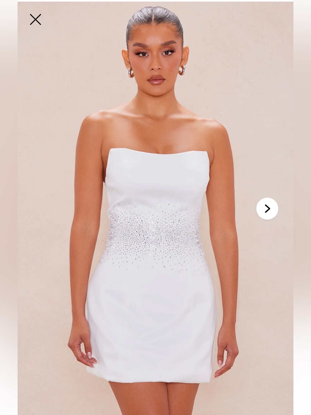 Fashion Nova Embellished Dress